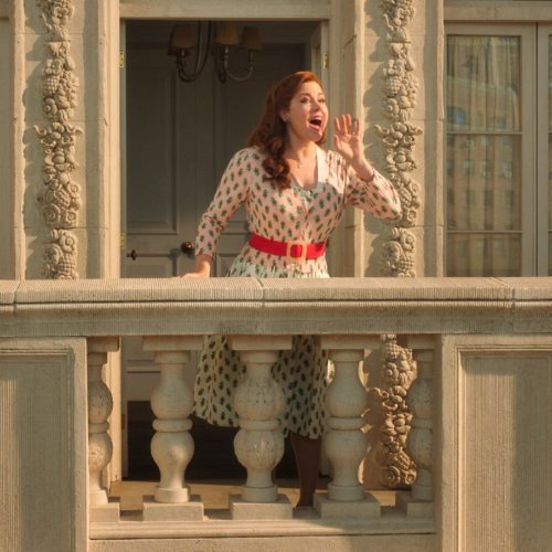Amy Adams as Giselle in Disney's live-action DISENCHANTED, exclusively on Disney+. Photo courtesy of Disney Enterprises, Inc. © 2022 Disney Enterprises, Inc. All Rights Reserved.