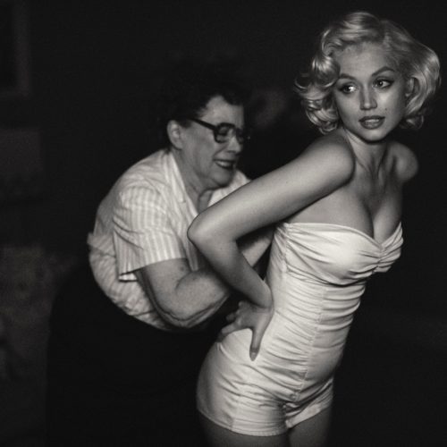Blonde. Ana de Armas as Marilyn Monroe. Cr. Netflix © 2022